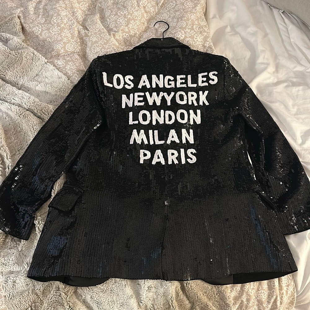 L’agence neval sequin blazer
